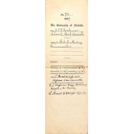 J S K Maclennan - University Sports Association - Students attending commemoration