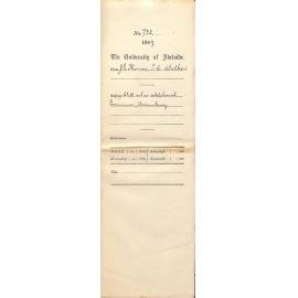 J E Thomas and Thomas C Walker - Will act as additional Examiners Accountancy