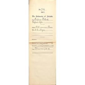 Professor Pollock and Professor Thomas R Lyle - Will Examine Thesis for DSc Degree