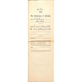 D Kirkman - Rose Park - In regard to paying full fee Senior Public Examination