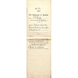 H E Barff - University of Sydney - Proposed School of Tropical Medicine Memorandum from Faculty of Medicine