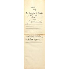 E A Randell - Perth - List of Students on the Roll