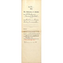 James Sydney Kilcoy Maclennan - University Sports Association - Resolutions re Students attending Commemoration