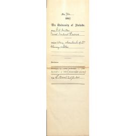 G A Miller - Naval Medical Reserve - Asking whereabouts of Drs Chenery and Stokes