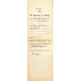 St Josephs Convent - Sevenhills - Asking for Music Certificates