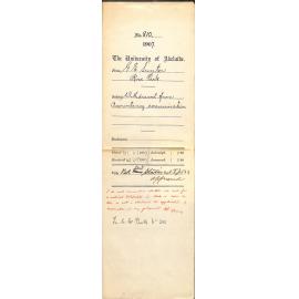 Gordon Edward Sunter - Rose Park - Withdrawal from Accountancy Examination