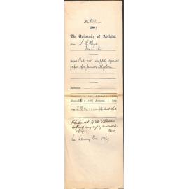 S R Page - Moonta - Did not Supply squared paper for Junior Algebra