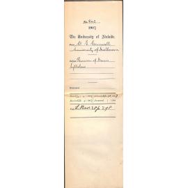 Walter Emerson Cornwall - University of Melbourne - Revision of Music Syllabus