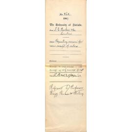 F E Becker and Company - London - Requesting reason for non receipt of orders