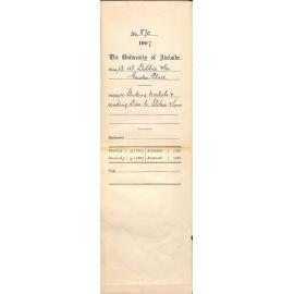 A W Dobbie and Company - Gawler Place - Striking Medals and sending Dies to Stokes and Sons