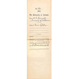 Walter Emerson Cornwall - University of Melbourne - Music Syllabus