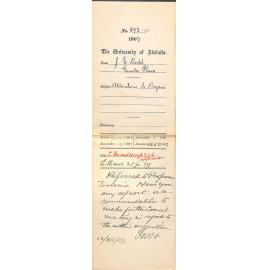 J E Dodd - Gawler Place - Alterations to Organ