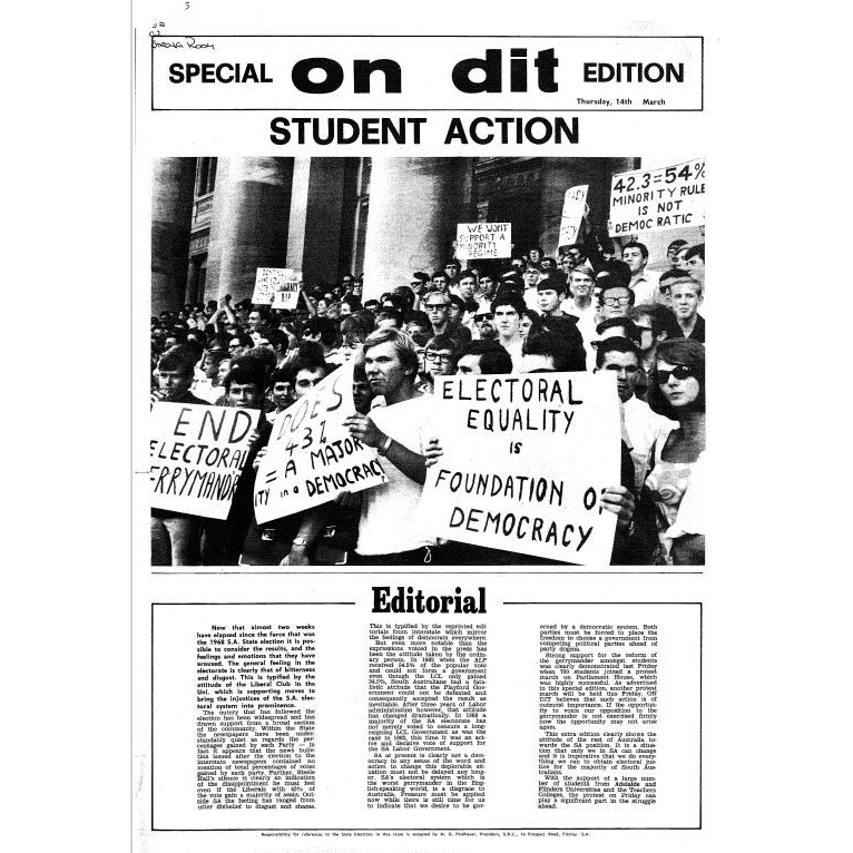 Vignette 122: A culture of activism at the Union