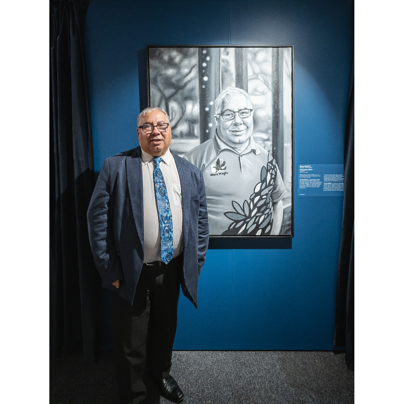 Vignette 79: Portrait of Kaurna Elder Uncle Rodney O'Brien