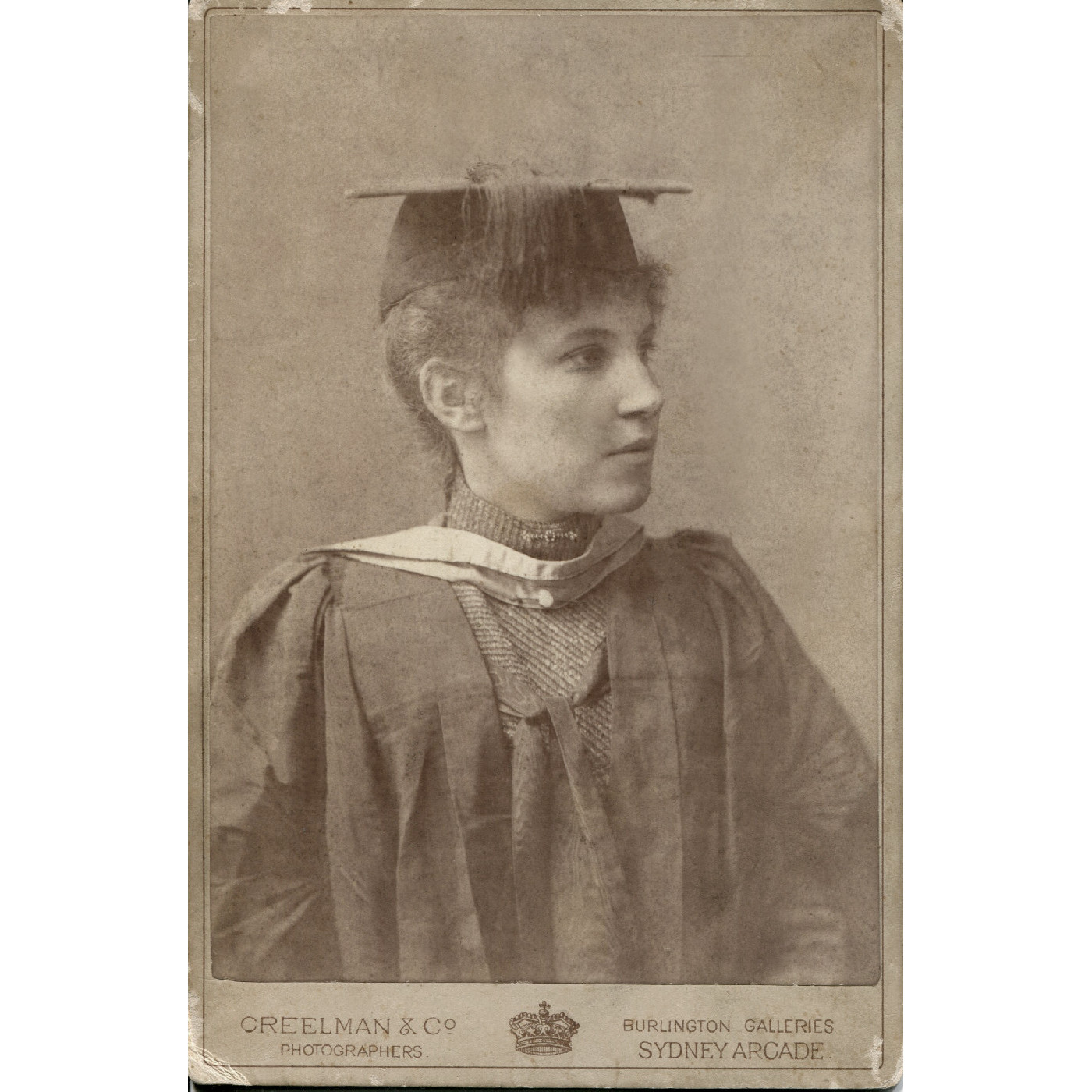 Vignette 63: First female graduate leads the way