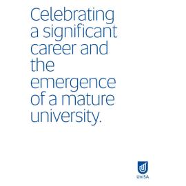 Denise Bradley retirement and farewell booklet