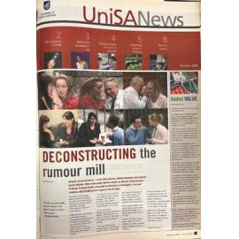 UniSA News cover 2005
