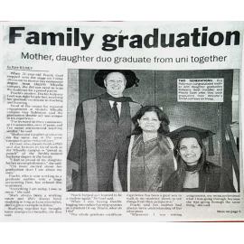 Mother and daughter graduate 