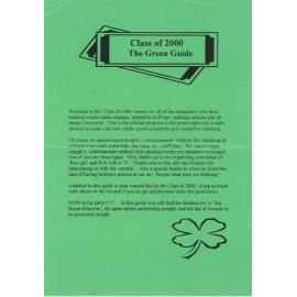 Unofficial Graduation Document: Library Studies Year 2000