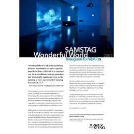 SAMSTAG Wonderful World Inaugural Exhibition
