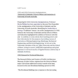 Trailblazing, then and now