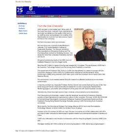 UniSA News November 2005