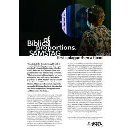 SAMSTAG of Biblical Proportions: first a plague then a flood