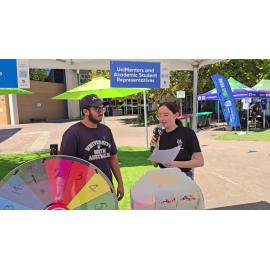 Volunteering at Campus Fair 2025