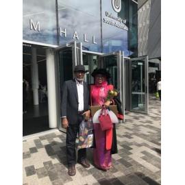 Outside Pridham Hall 