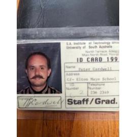 My 1991 Staff Card