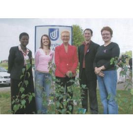 Partnerships Symbolised by tree planting