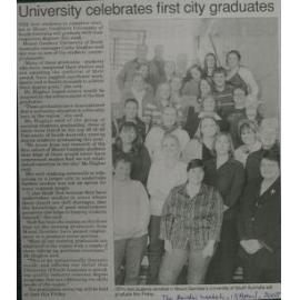 First graduates at Mount Gambier