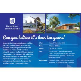 Mount Gambier celebrates 10 years