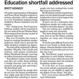 Growing Success: Aboriginal Pathways Program - Mt Gambier