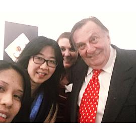 Selfie with the Dame