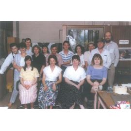 Library staff Christmas party