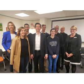 Senator visits UniSA College 