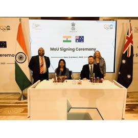 Nothing like a formal signing