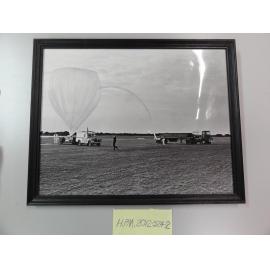 Weather Balloon Being Inflated