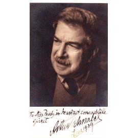 Arthur Schnabel, 1939
