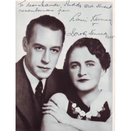 Laurie Kennedy and Dorothy Kennedy, 1938