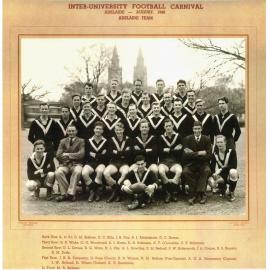 Inter-University Football Carnival - Adelaide Team, 1948