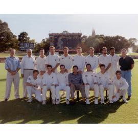 Adelaide University Cricket Club A Grade Team, 1997-98