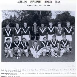 Intervarsity Hockey Team, 1960