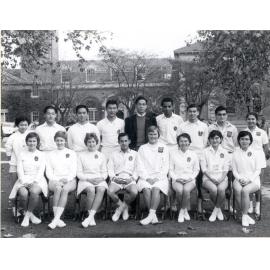 Intervarsity Badminton Team, 1960