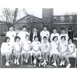 Intervarsity Badminton Team, 1958