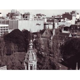 Mitchell Building and Bonython Hall Spire, c1972