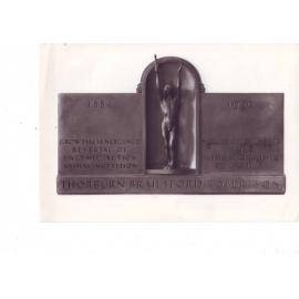 Thorburn Brailsford Robertson Memorial, c1972
