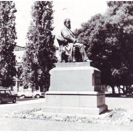 Sir Walter Watson Hughes Statue, c1974