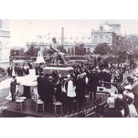 Unveiling of Sir Walter Watson Hughes Statue, 1906